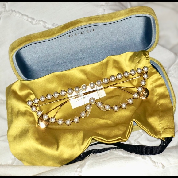 GUCCI PEARL-SUNGLASSES JULY 4th offer TODAY ONLY ! - Picture 3 of 8